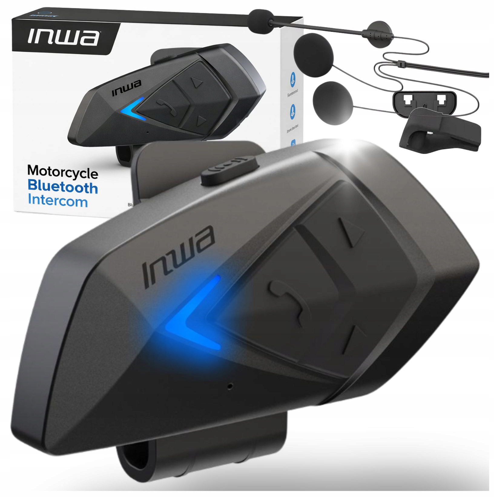 Motocyklový Interkom Bluetooth Mesh Konferencia 5.1 Na Prilbu Sada Pre 6 Osôb