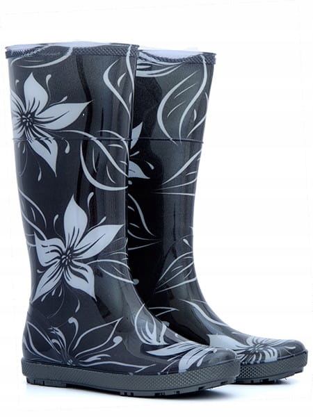 Kalosze damskie wysokie do miasta do lasu lato 39 Oryginalne opakowanie producenta pudełko