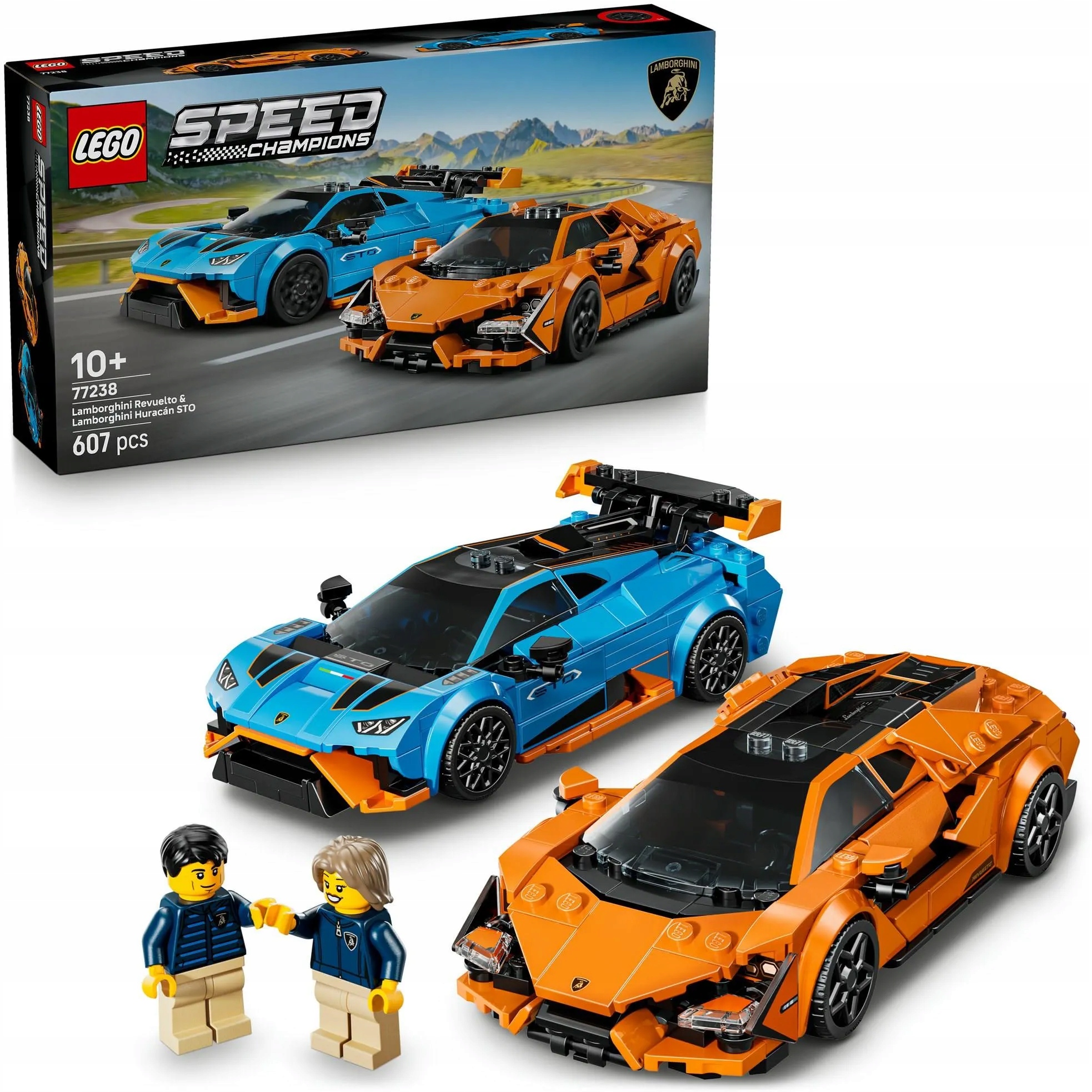 stavebnice Lego Speed Champions 77238 Lamborghini Revuelto a Huracán Sto