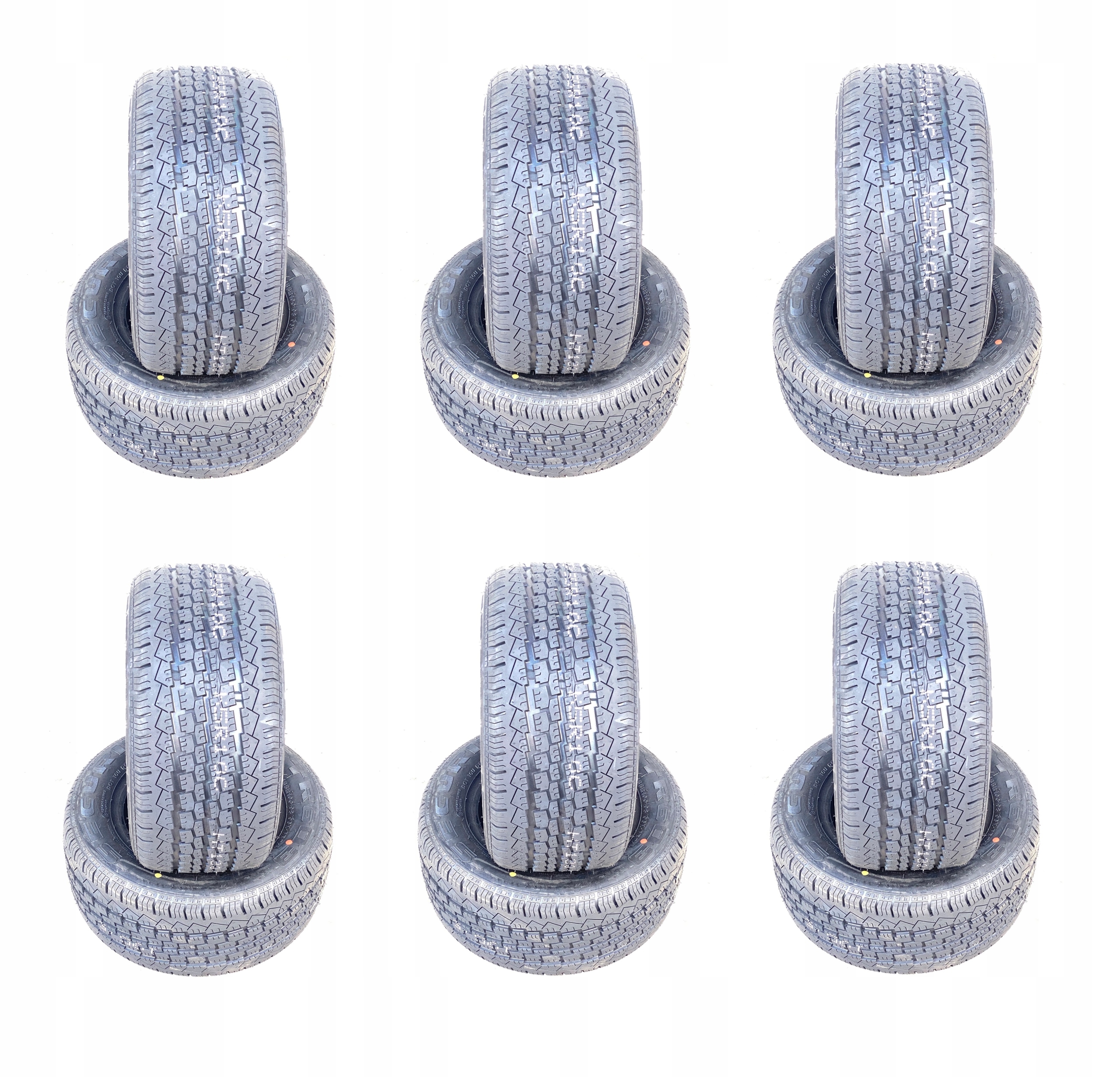 6 Opon Przyczepa Laweta Security 195/55 10C R10