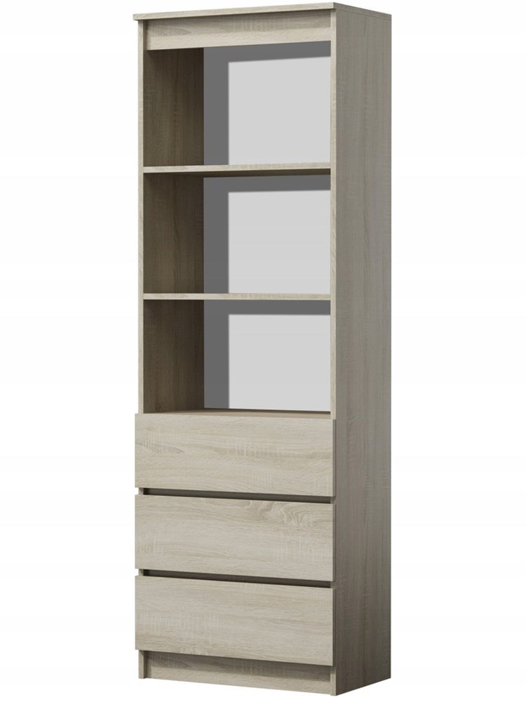 REGAŁ RS-60 - DĄB SONOMA Szerokość mebla 60 cm