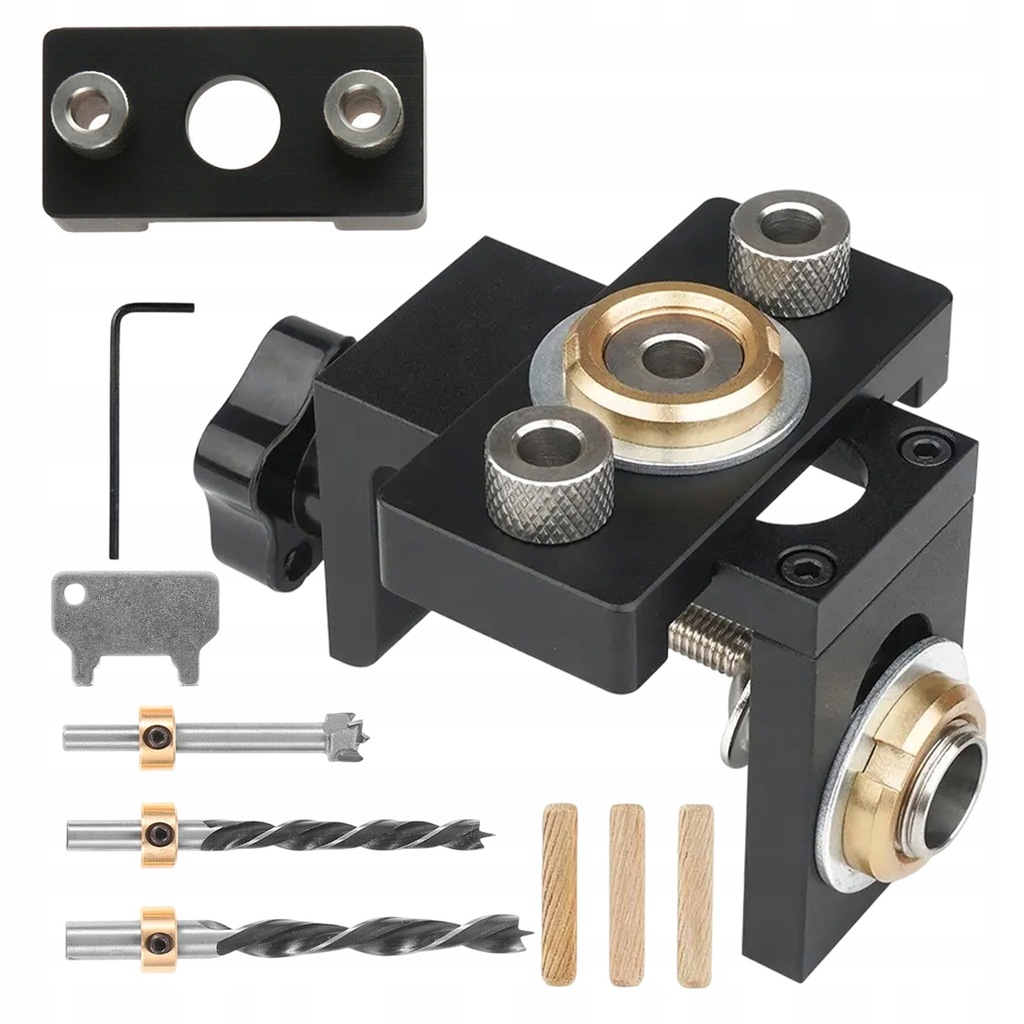 Šablona Pro Excentrické Kolečkové Spoje Pro Vrtání Otvorů 8,10,13 MM