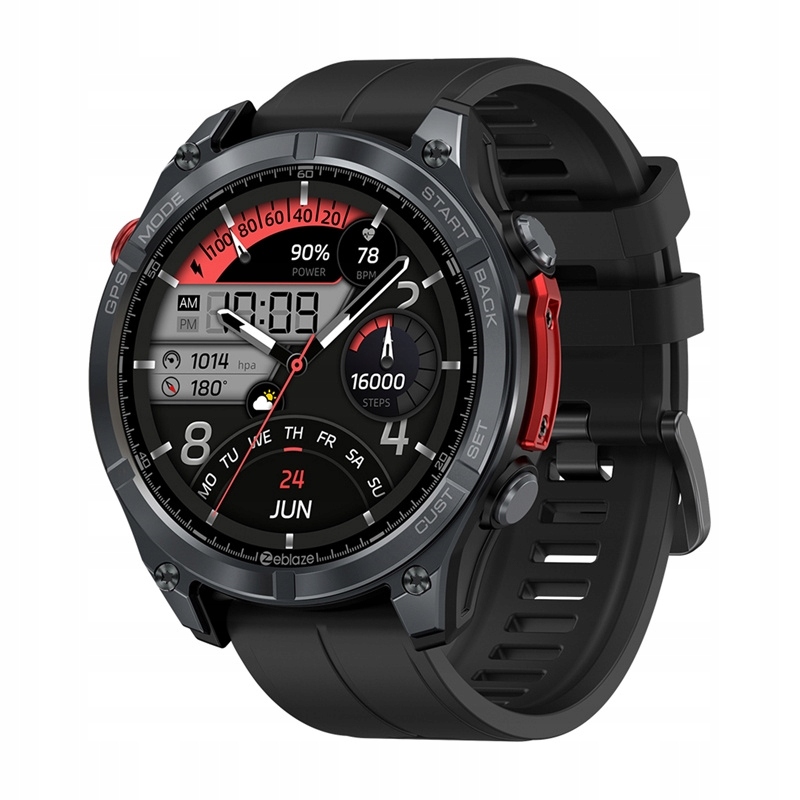 Zeblaze Smartwatch Stratos 4 Pre Android Ios Fitness Hodinky S Displejom