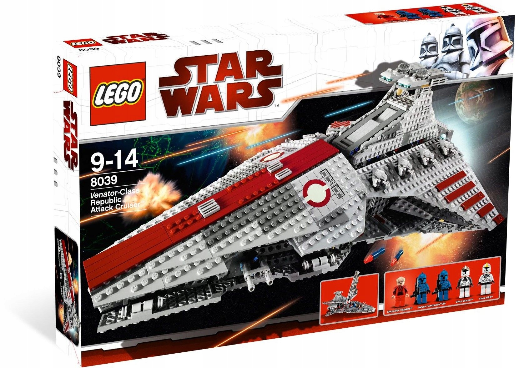 Lego Star Wars 8039 Unikat! Ostatnia Sztuka! Rzadki Egzemplarz!