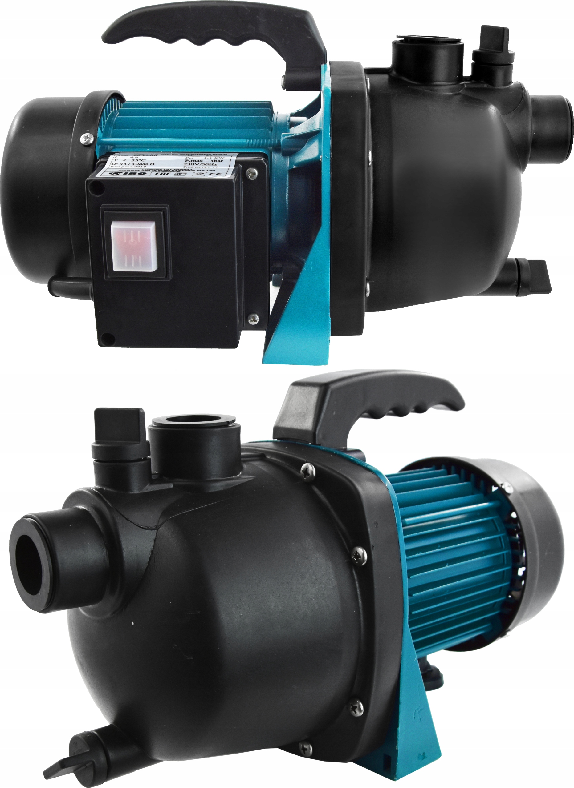 Zahradní Hydroforová Pumpa Pro Čistou Vodu 1100W PJ60/45 3500l/h 230V