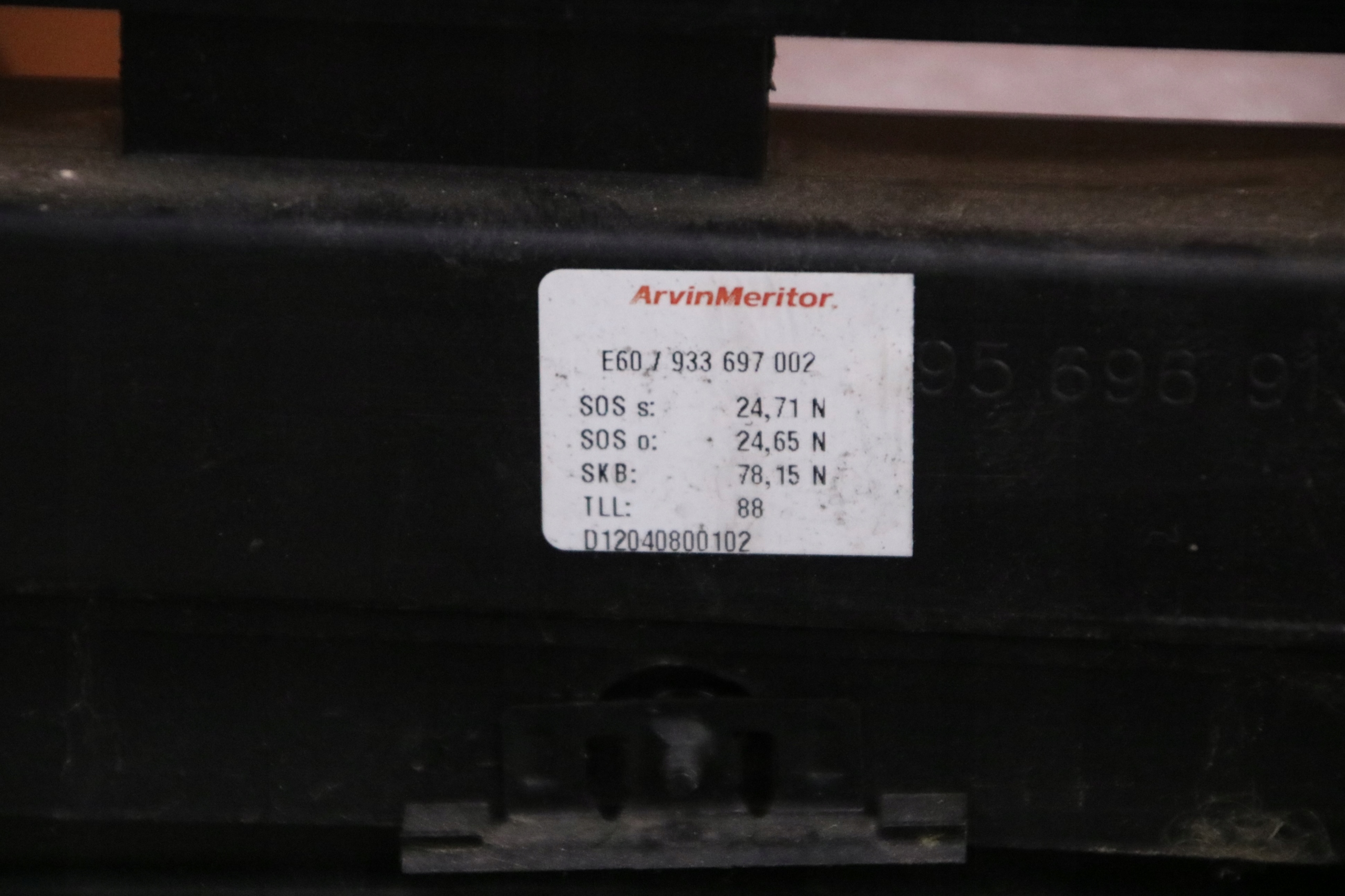 BMW 5 E60 SEDAN SZYBERDACH SZKLANY Part number 7933697