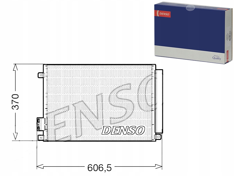 DENDCN09045 Chladič Klimatizace (s Odvlhčovačem) Asistent řidiče #33