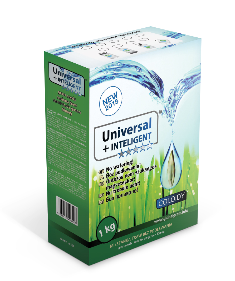 GLOBALGRASS UNIVERSAL + INTELIGENT 1 KG TRAWA