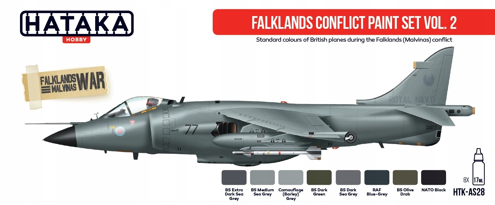 Sada barev Hataka AS28 Falklands Conflict Vol. 2