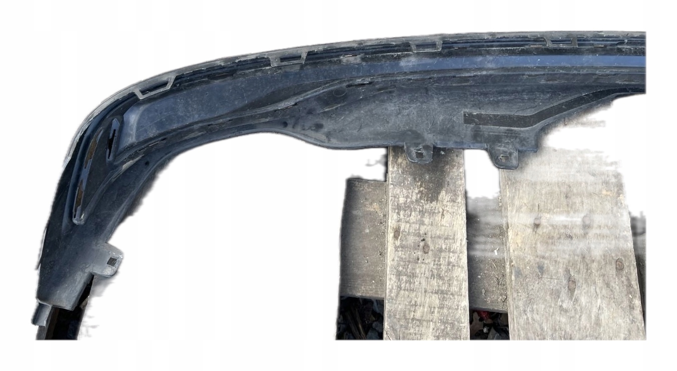 AUDI A6 C8 LIFT 4K SPOILER of a bumper rear part diffuser 4K0807521P
