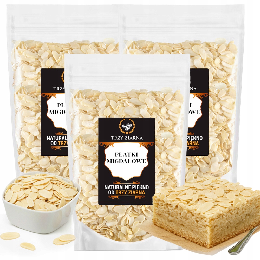 Mandle Plátky 3 kg madlové plátky , krájených, přírodních, chutných