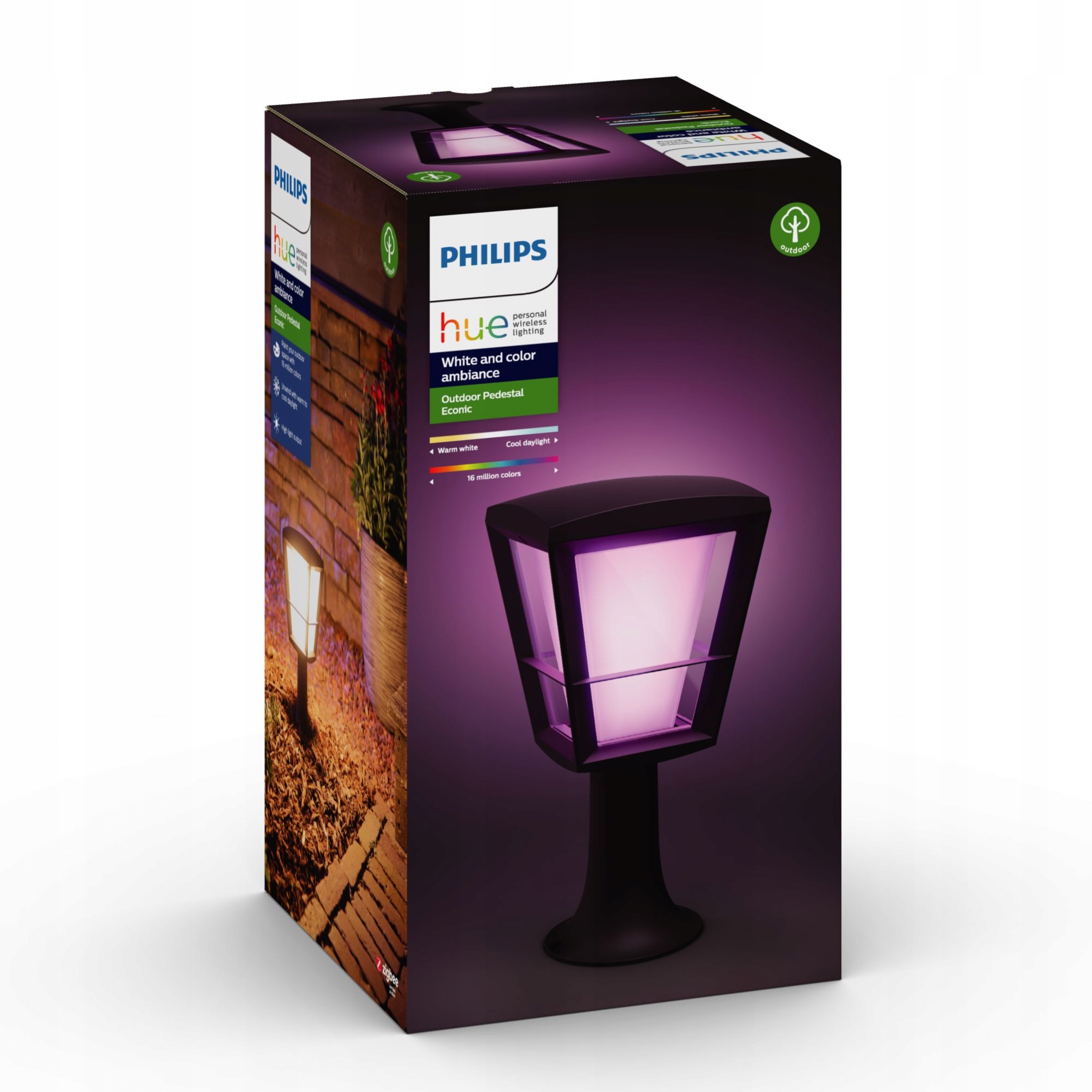 PHILIPS HUE Lampa zewnętrzna ogrodowa Econic LED Klasa ochronności I