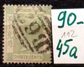 Hongkong 112 , nr 45a