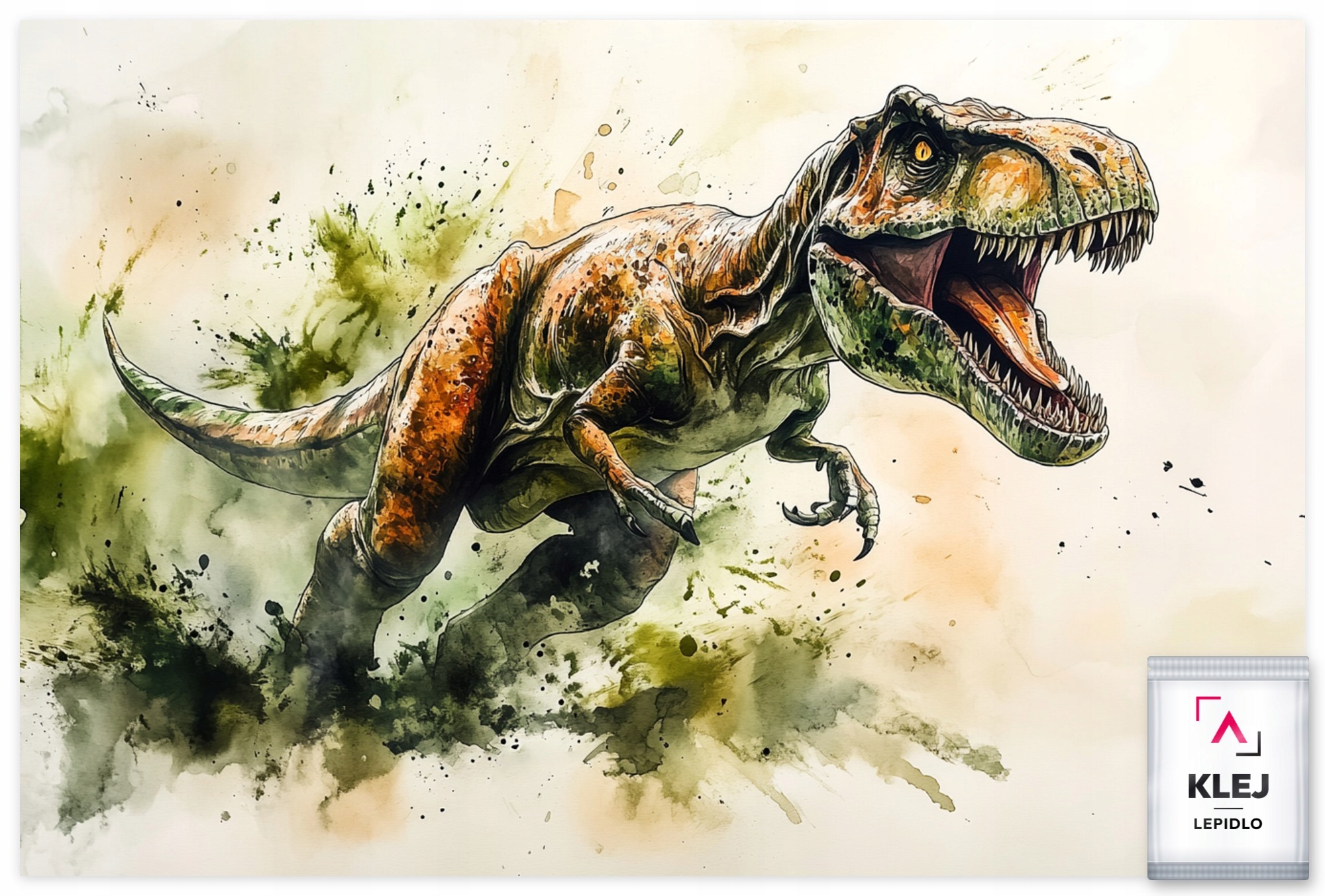 Fototapeta Flizelina Děti Dinosaurus Ještěr Jurský Park 368x254 130g