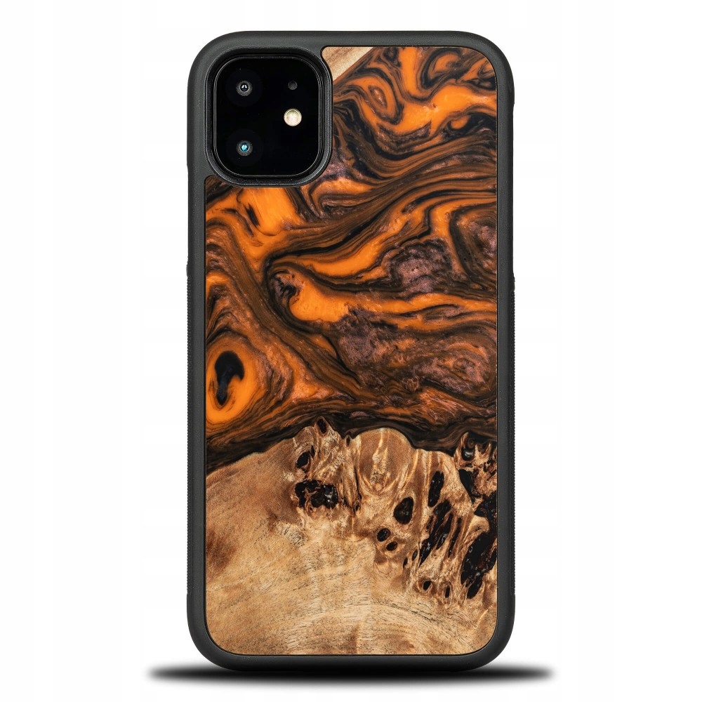 Pouzdro Bewood Unique pro iPhone 11 Oranžové