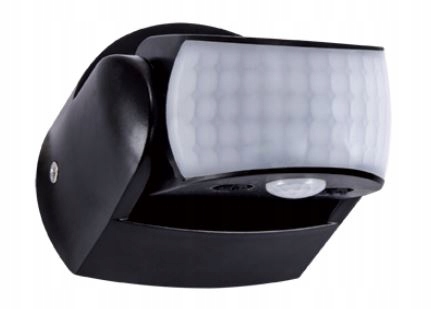 STRUHM Czujnik ruchu i zmierzchu PATROL 12m czarny