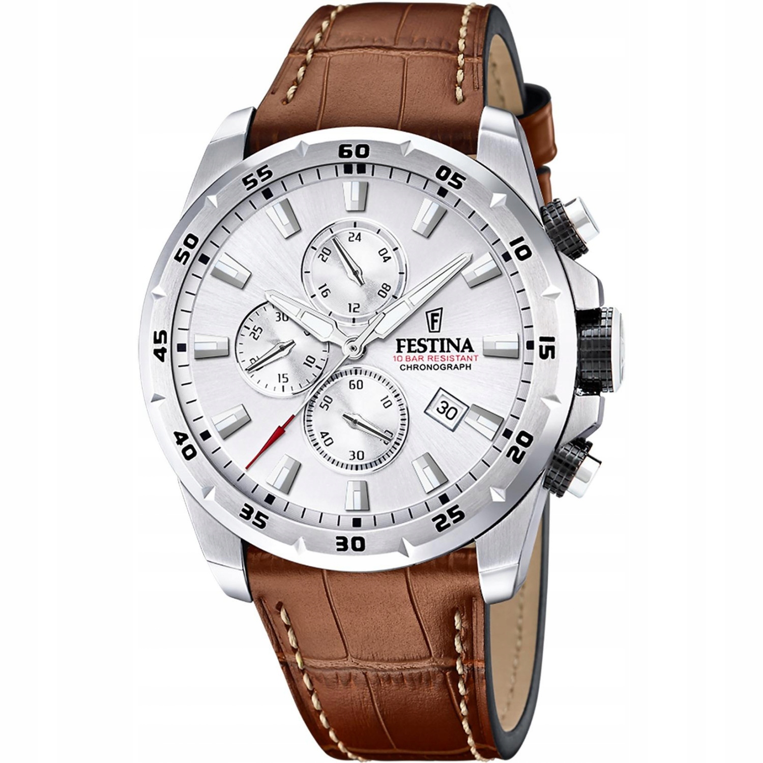 Pánské Hodinky Festina F20692-1, hnědý řemínek