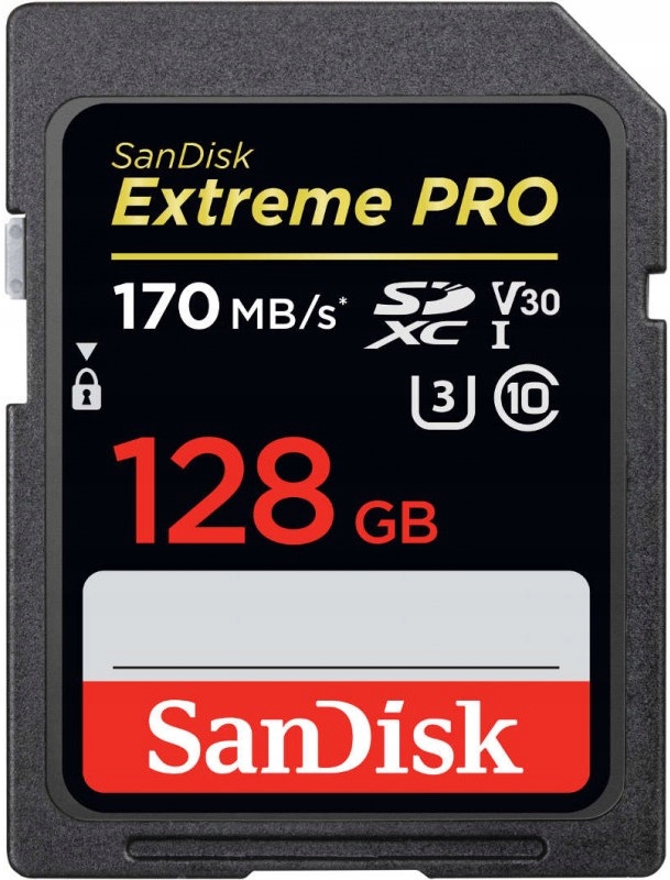 SanDisk Extreme Pro Sdxc 128 Gb (200 MB/s)