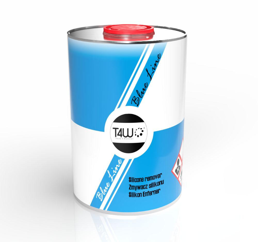 T4W Blue Line Zmywacz silikonu 1L