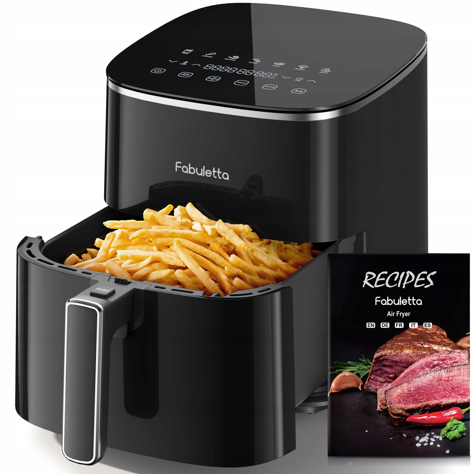 ARIETE Frytkownica Beztłuszczowa Mini 2L 1000W Antyadhezyjna Żółta Wersja 2 — miniatura 6