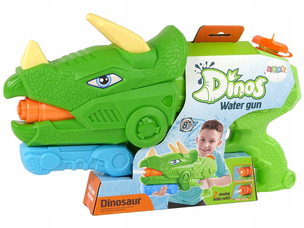 Pistolet Na Wodę Dinosaur Triceratops 1330 ml Wiek dziecka 3 lata +