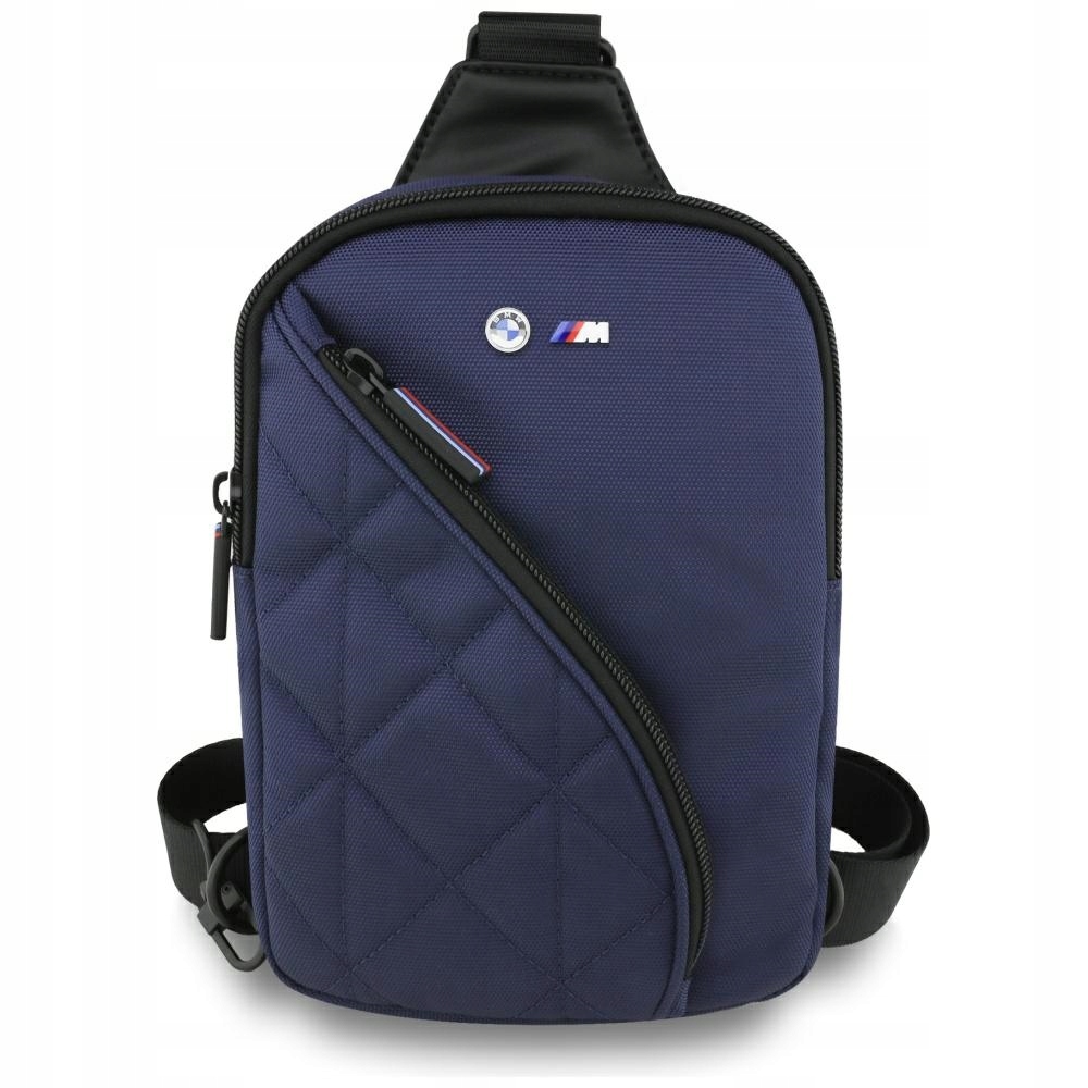 Kabelka Na Telefon Bmw Nylon Pocket&metal Logo Crossbody Tmavě Modrá