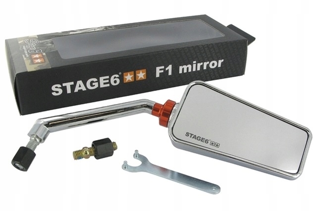 Zrkadlo Stage6 F1 Style M8 pravý chróm