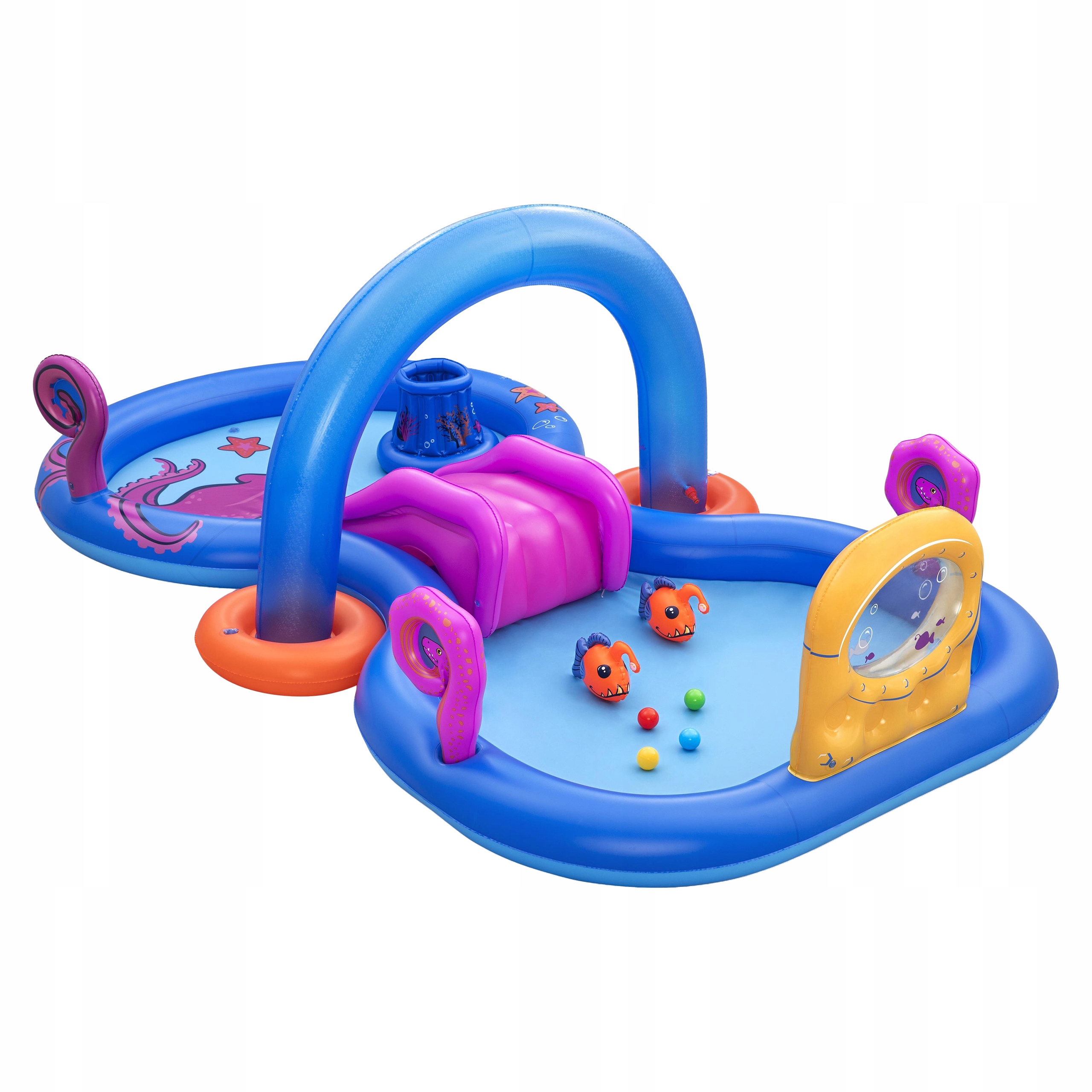 Vodné detské ihrisko Nafukovacia záhradná šmýkačka Bestway53167
