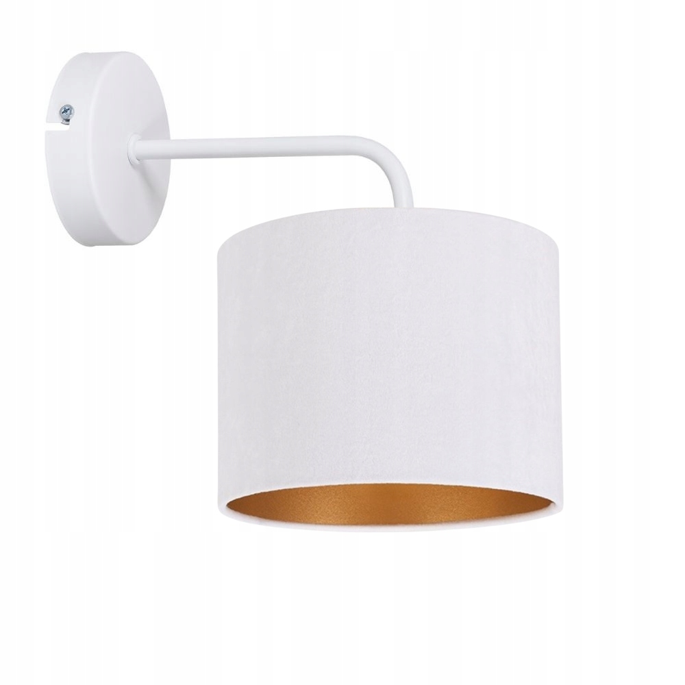 Nástěnná Lampa Noční Stínidlo Velur Semiš