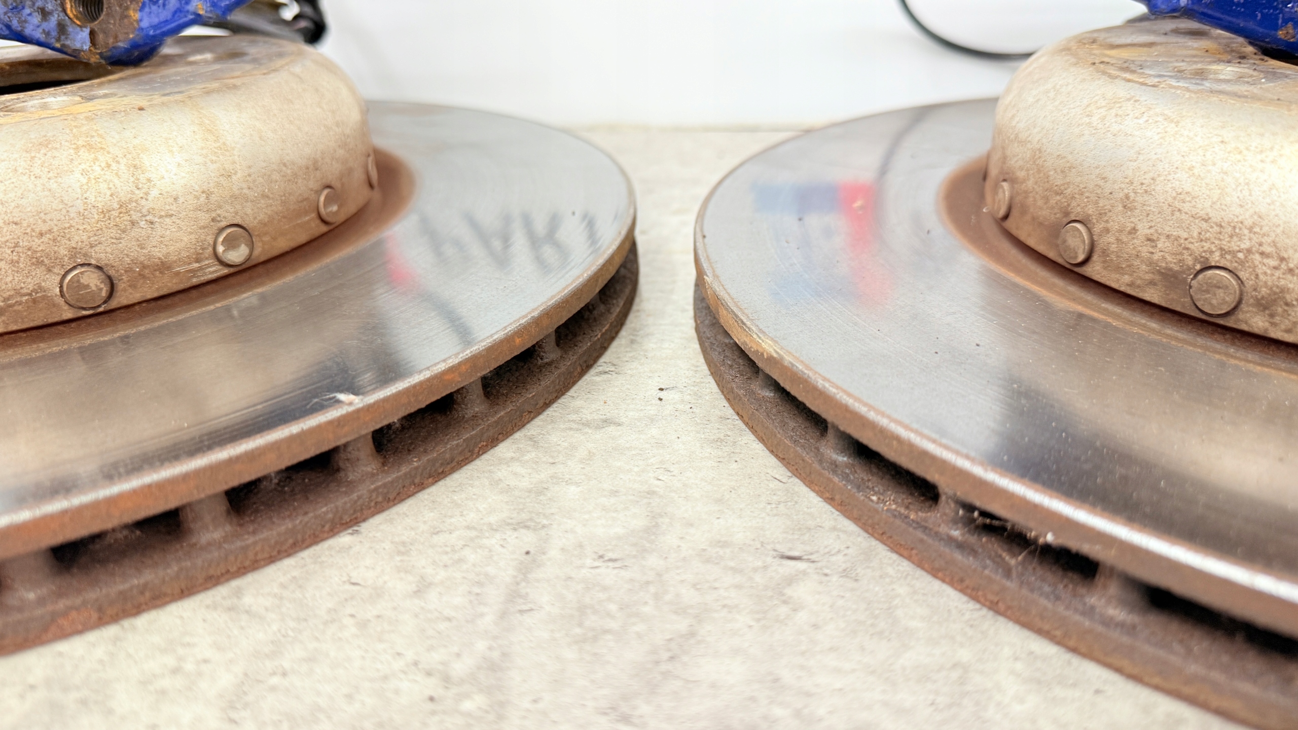 BMW G01 X3 calipers discs HAMULCE 348/345 MPAKIET blue M-PERFORMANCE