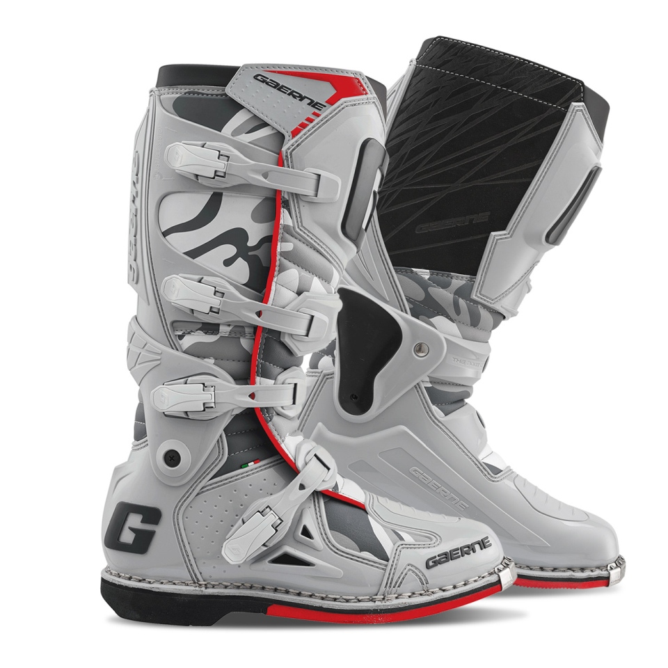 Gaerne Topánky Cross/enduro Fastback Endurance Snow Camo Veľkosť 42