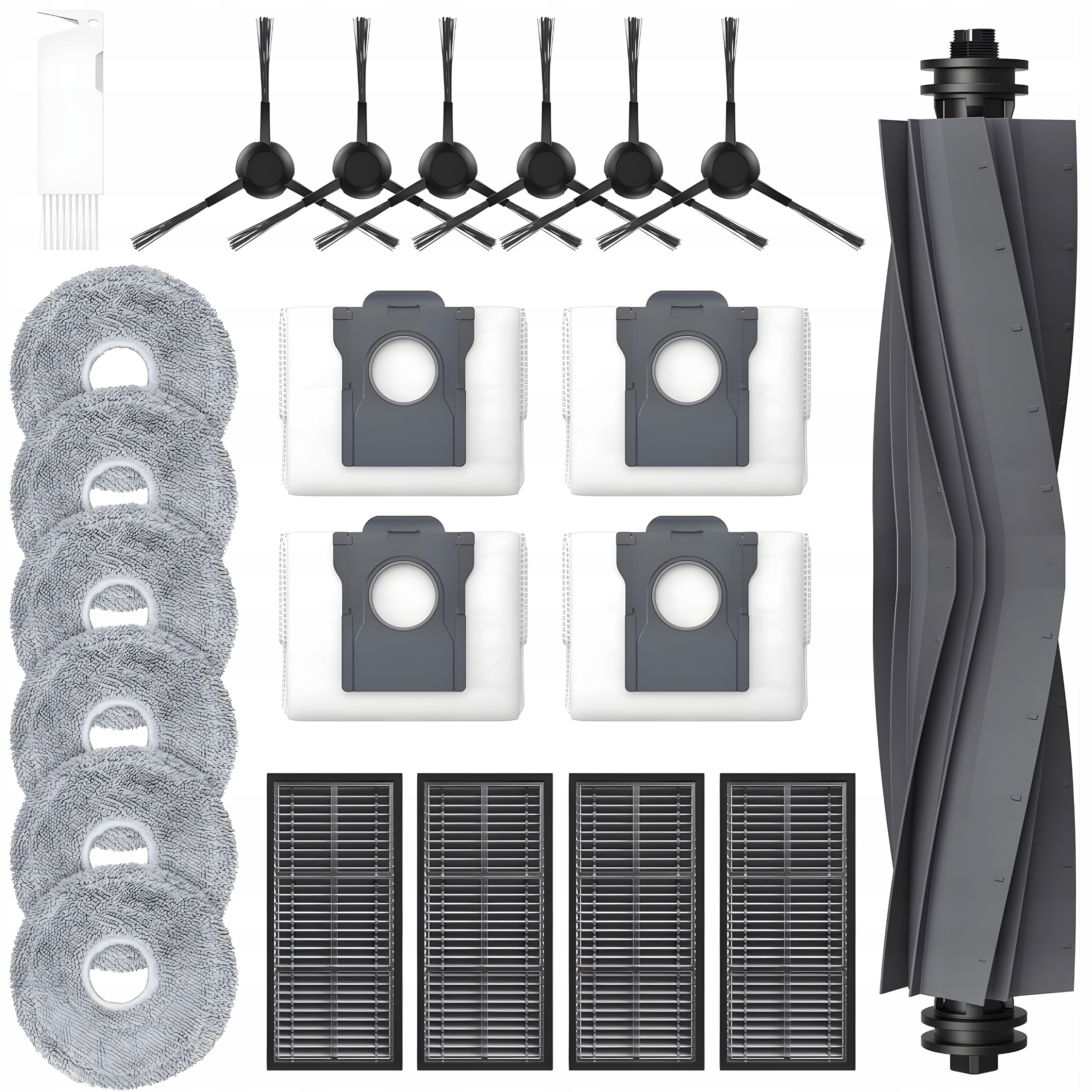 Zestaw Filtry Szczotki Do Dreame L10s Ultra gen2, Pro Heat X30 Mova E30 P10