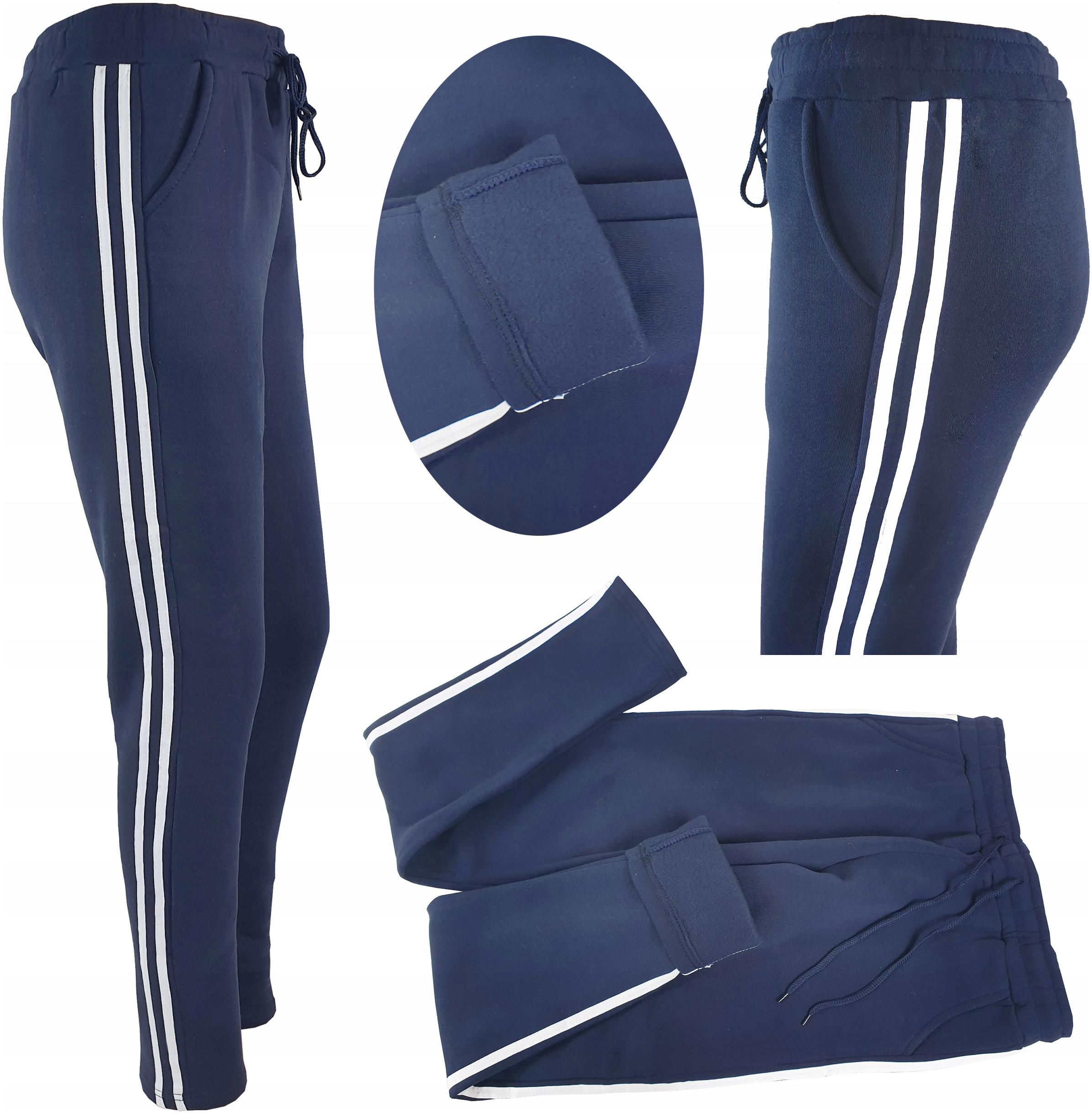 Spodnie Dresowe Damskie Duze Rozmiary Ciepłe Modne Z Kieszeniami Wygodne Marka inna