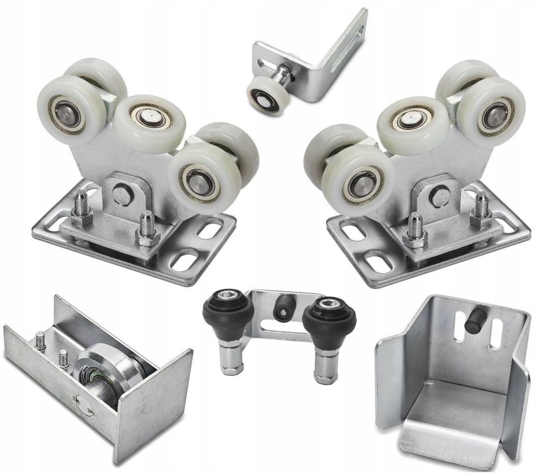 WÓZEK WÓZKI ROLKI DO BRAM BRAMY PRZESUWNEJ 80x80