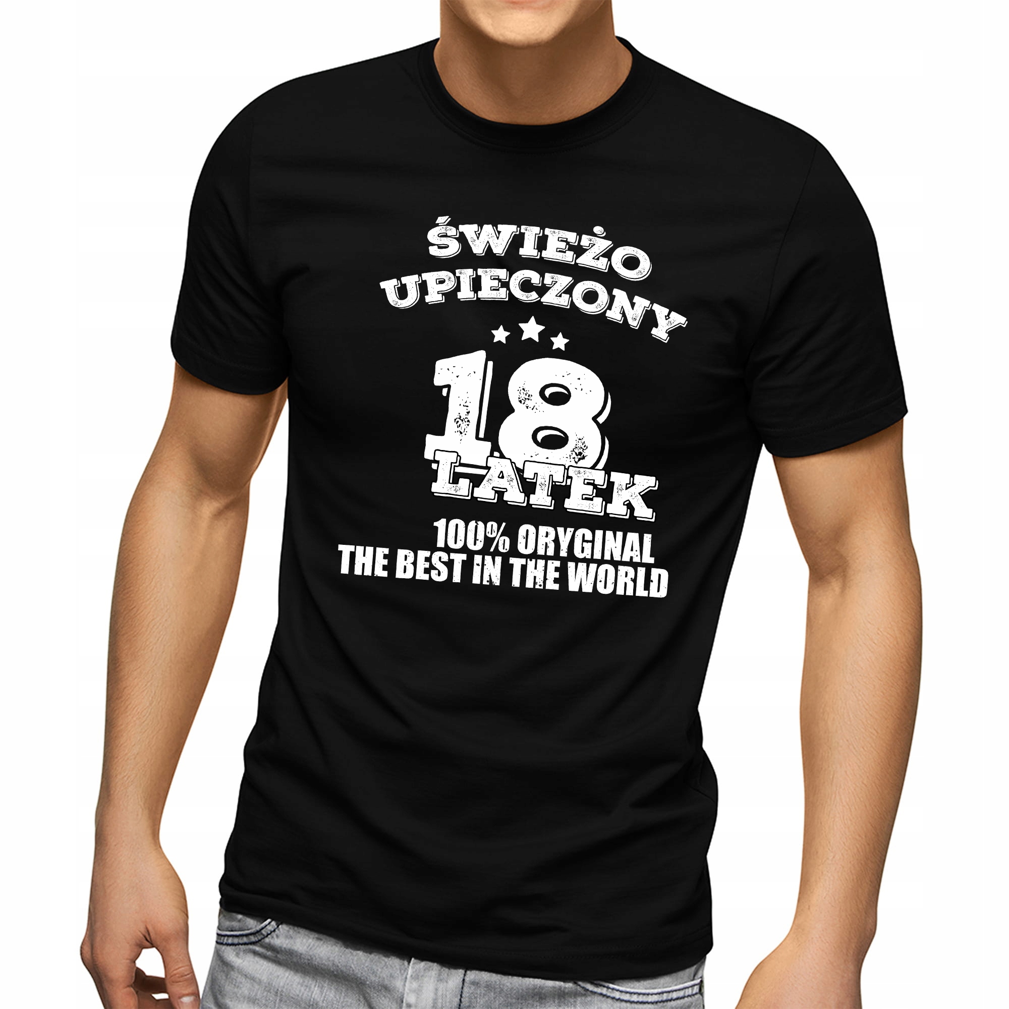 

Koszulka T-shirt 18 Urodziny Męska XL Prezent Y2