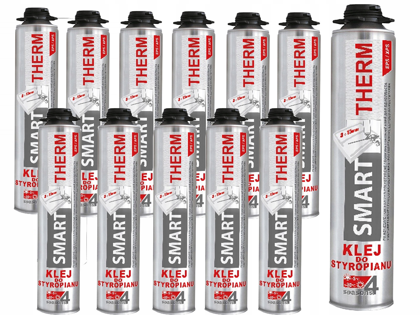 Lepidlo na polystyrén Xps Lepiaca Pena 750ml Wkręt-Met 12ks kartón na Pištole