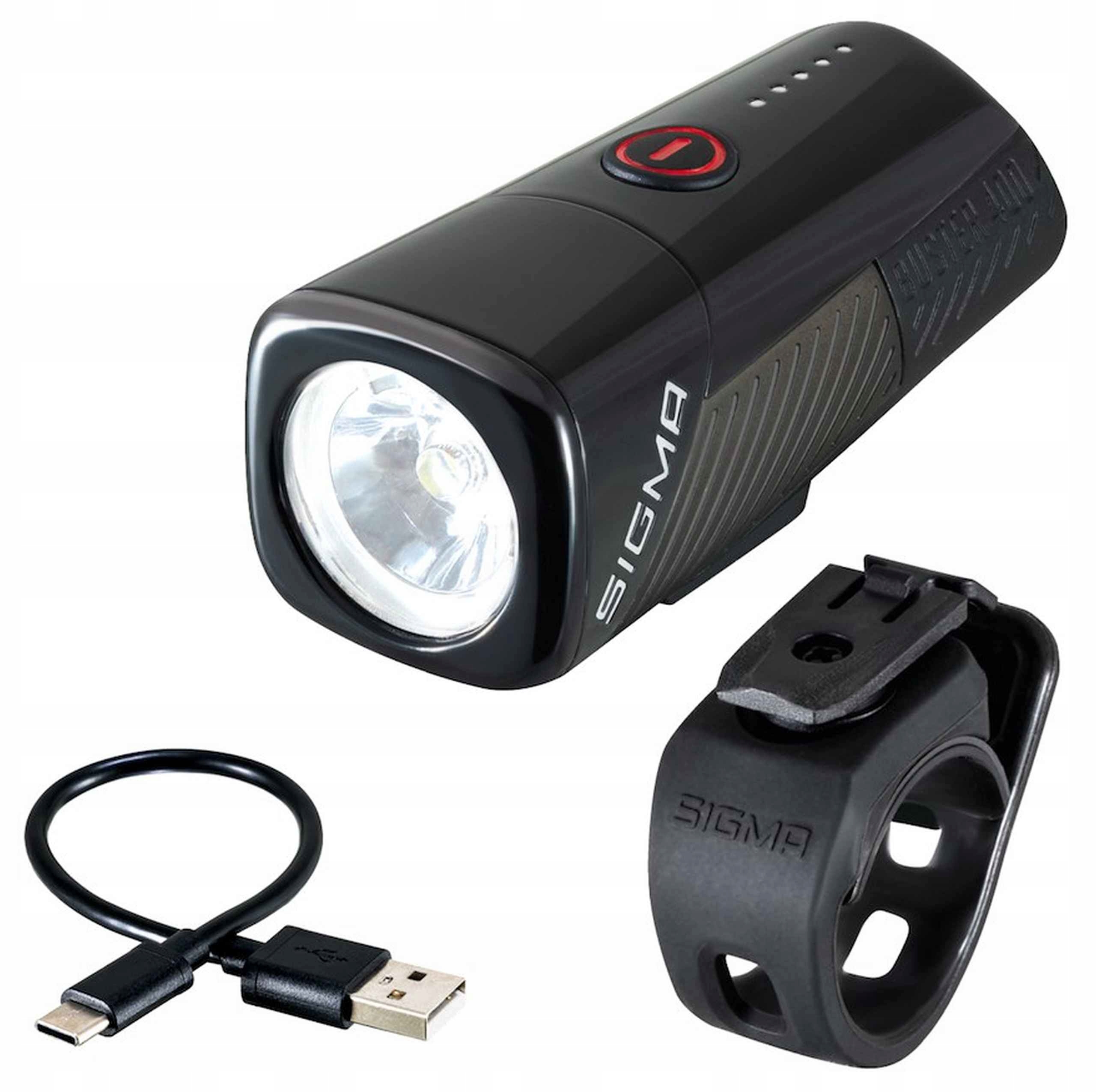 Sigma Buster 400 přední světlo 400 lm Usb-c 120 m IPX4