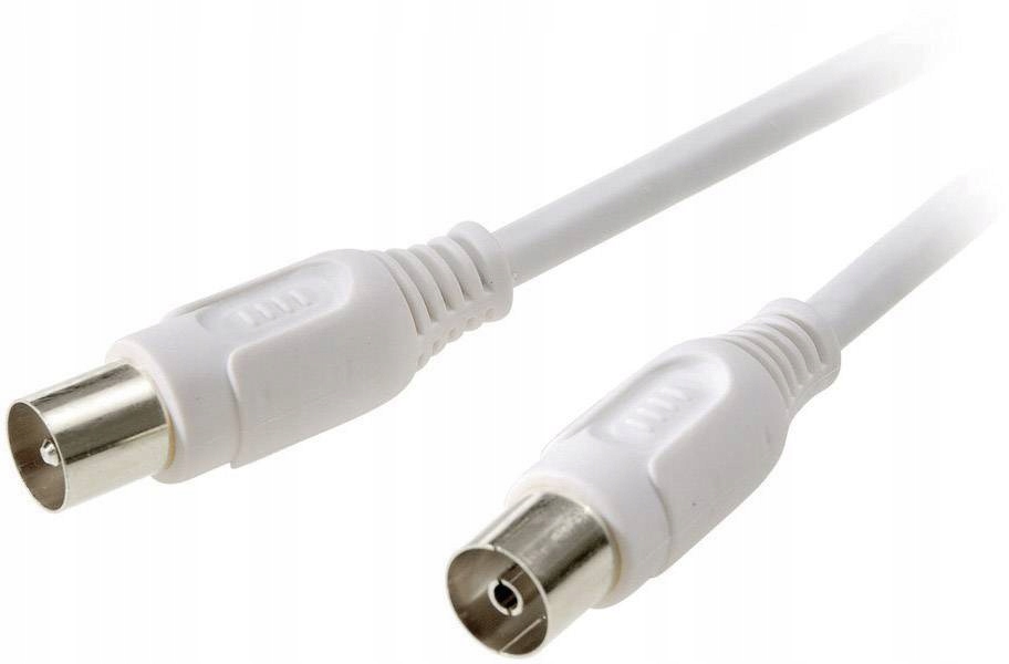 

Kabel przewód antenowy Rtv Coax Rf M/f 3m. Vivanco