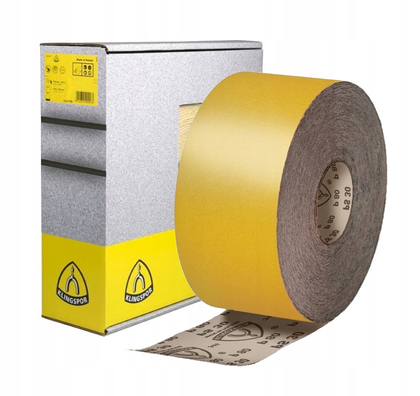 Papier ścierny rolka P100 115mm x 50m Klingspor
