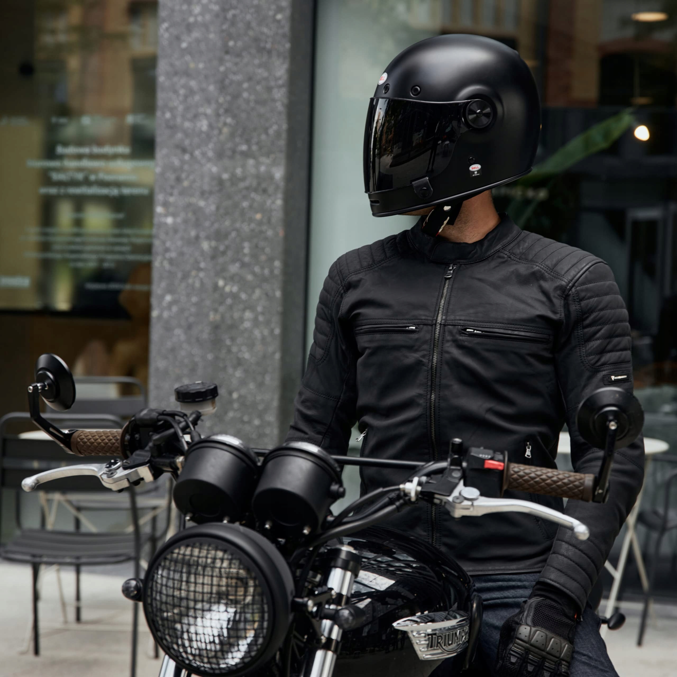 Leather Jacket Rebelhorn Hunter Pro Black Xl Producent Rebelhorn