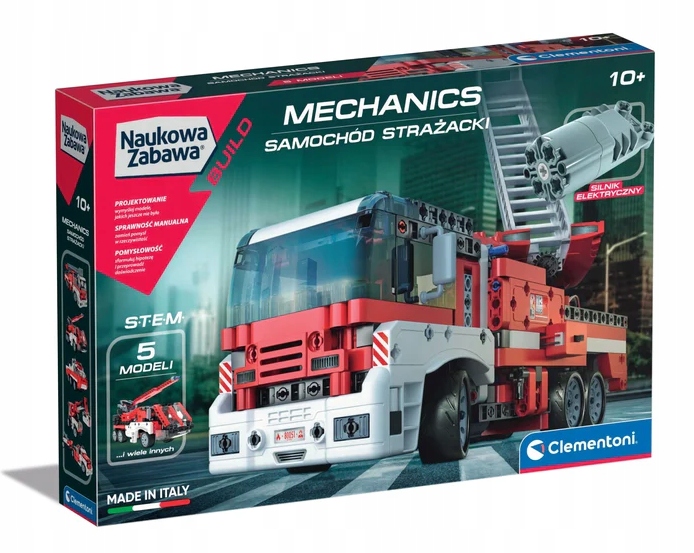 

Clementoni Labora. Mechaniki Samochód Strażacki