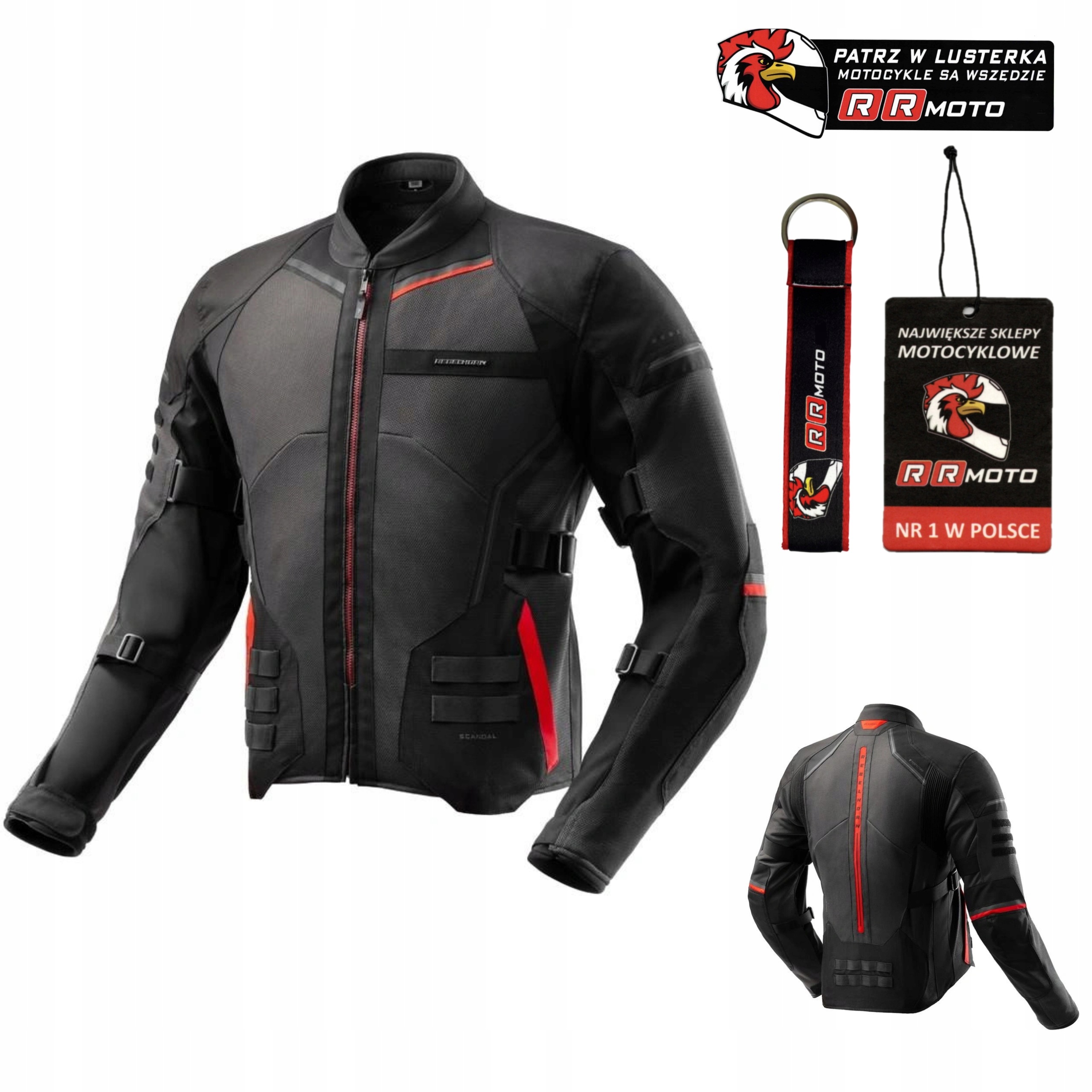 Bunda Rebelhorn Scandal 3 Dark Grey/black/red šedá červená Darčeky