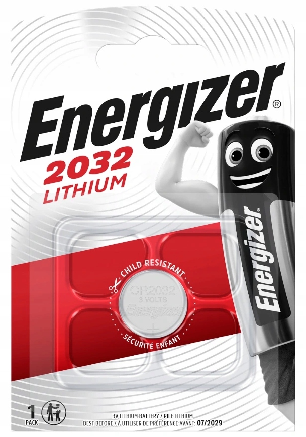 

Bateria Litowa Guzikowa Energizer CR2032 DL2032 3V