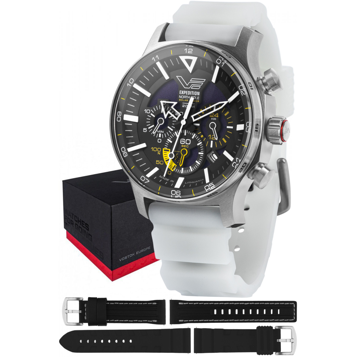 Pánské Hodinky Vostok Europe VR42-595A732SWL bílé