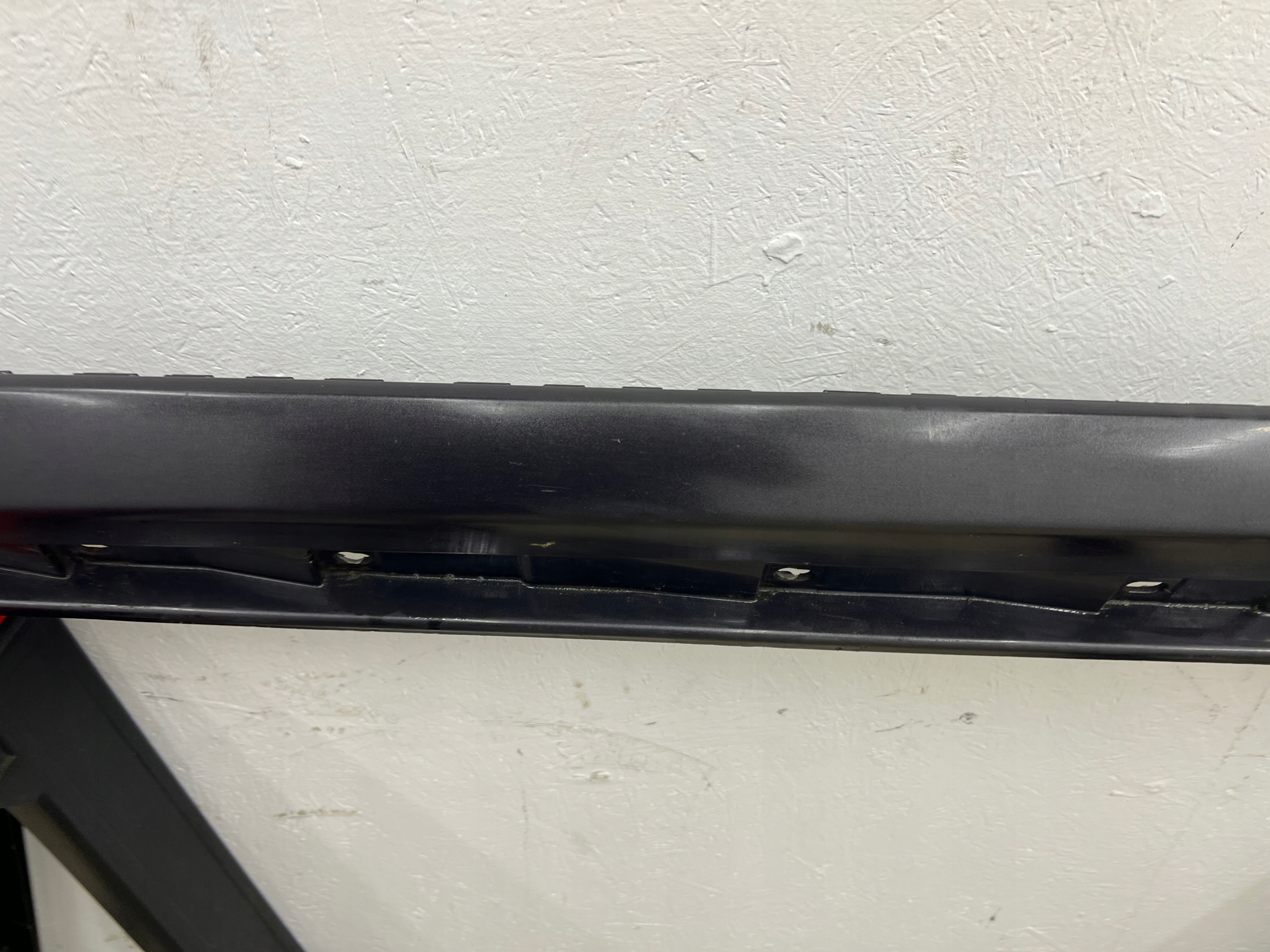 cap moulding threshold 8E0853859 AUDI A4 B7 left black LZ7L original