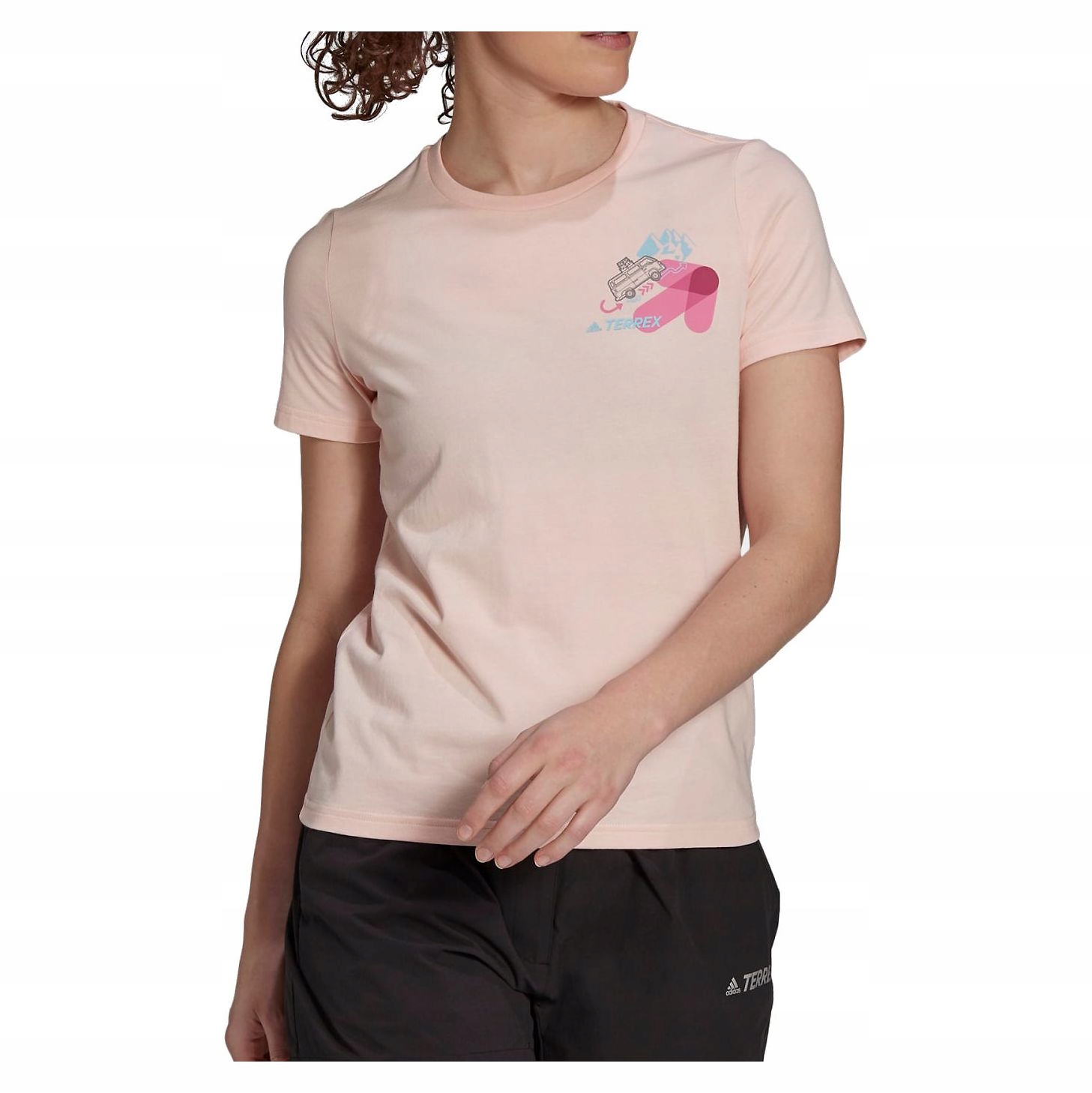 

T-shirt Koszulka damska adidas Travel Graphic 44