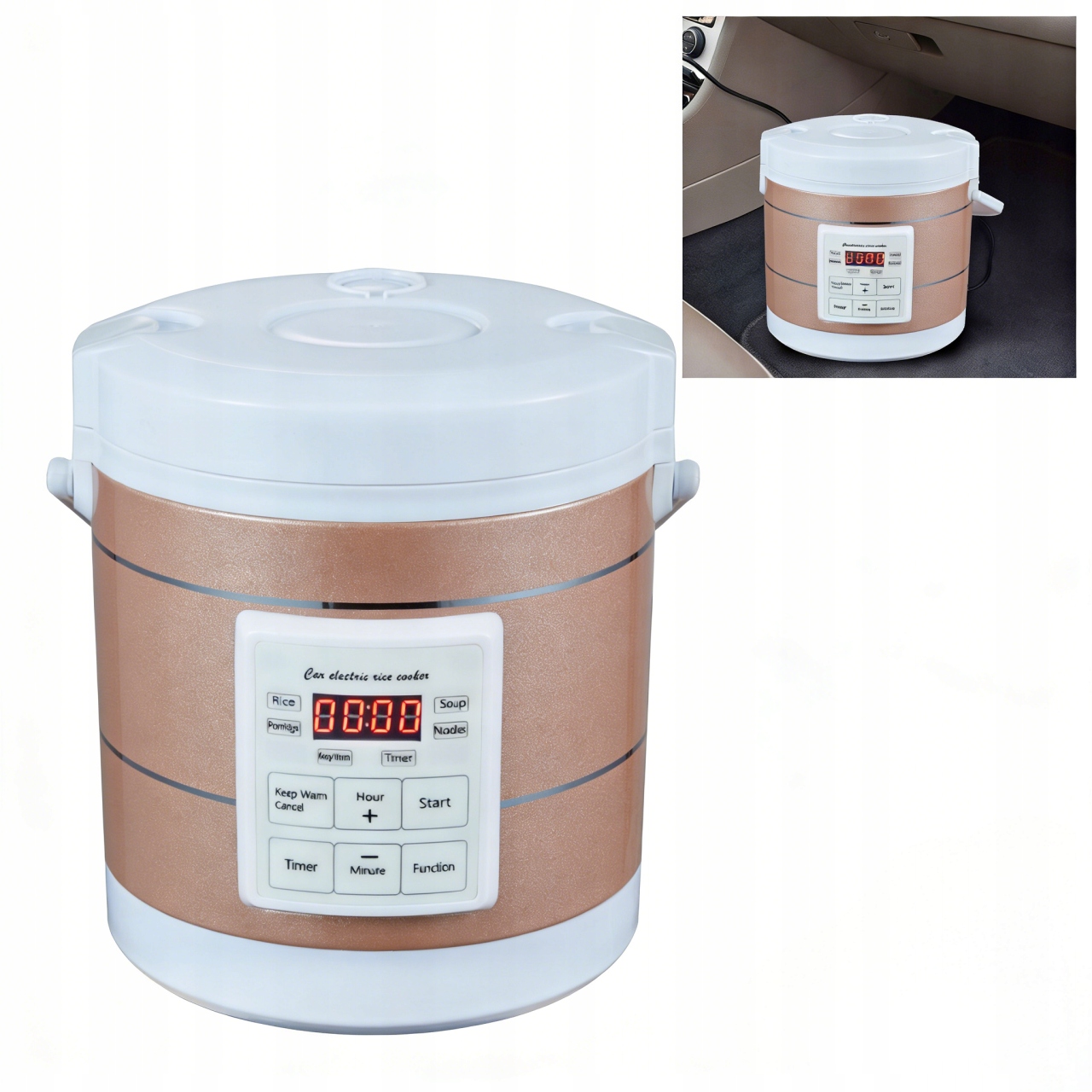 Vaření Vařič automobilová Multicooker 12v/24V 1.6L