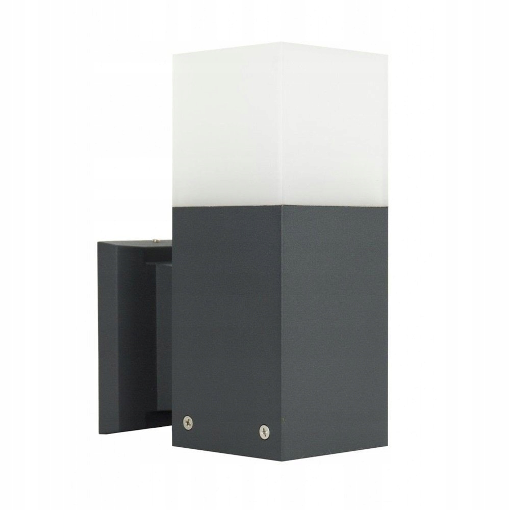 Kinkiet ogrodowy szary Cube CB-K DG Suma