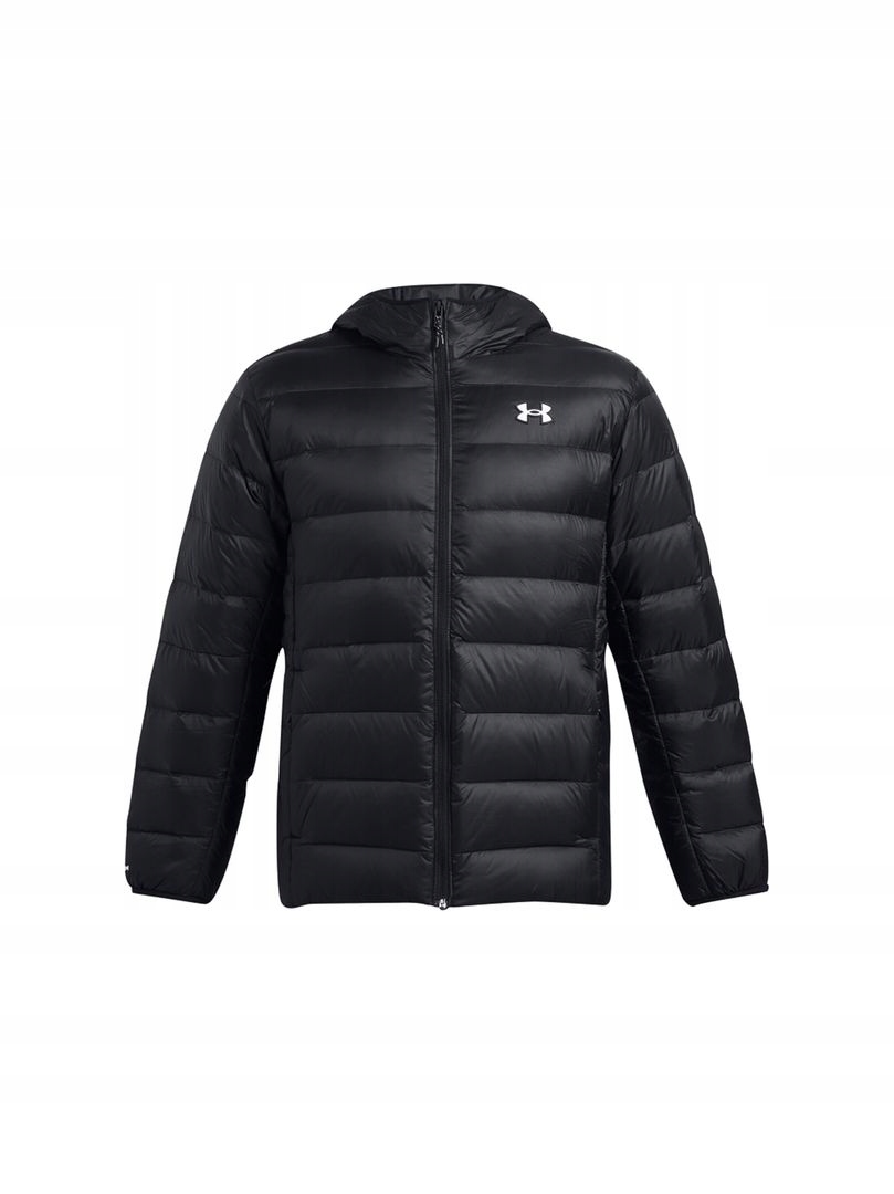 Under Armour zimní bunda pánská péřová s kapucí černá