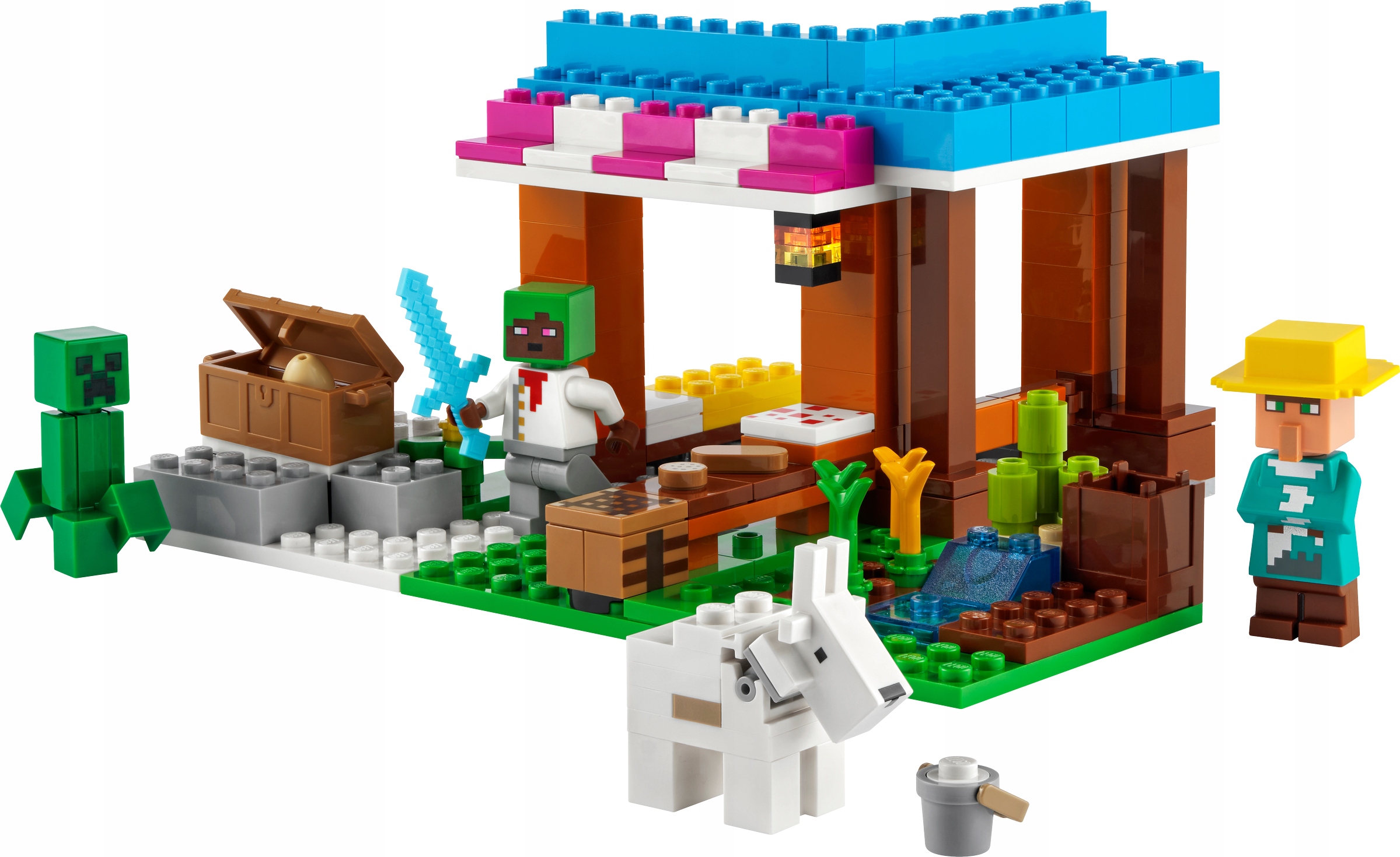 LEGO Minecraft 21184 Piekarnia Stan opakowania oryginalne